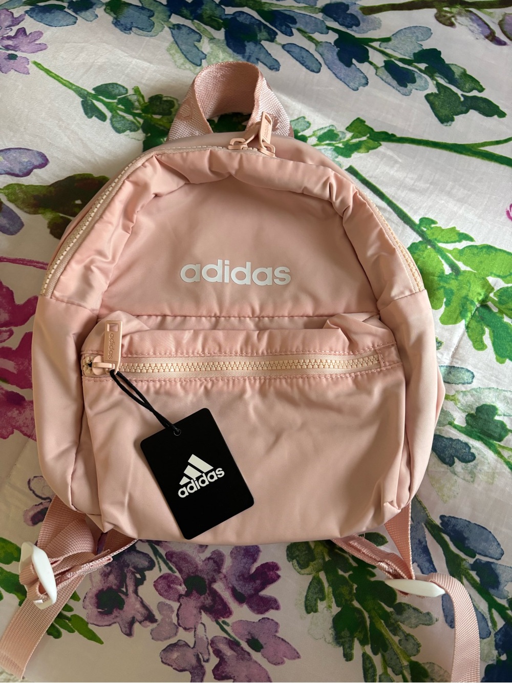 Adidas Linear II Mini Backpack in Vapour Pink